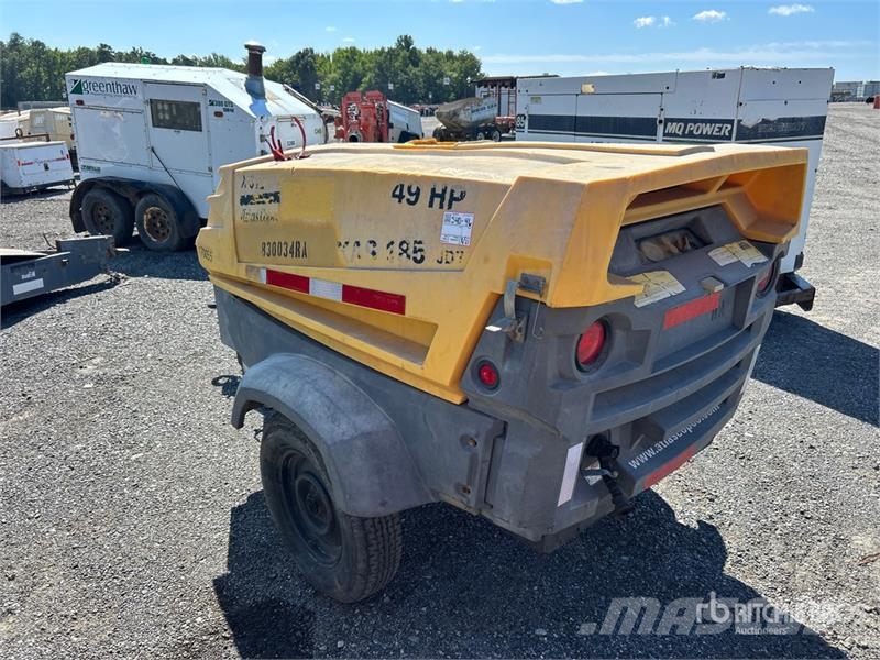 Atlas Copco 185 cfm Mobile Air Compressor Compresoare