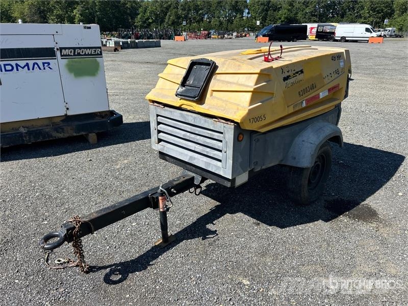 Atlas Copco 185 cfm Mobile Air Compressor Compresoare