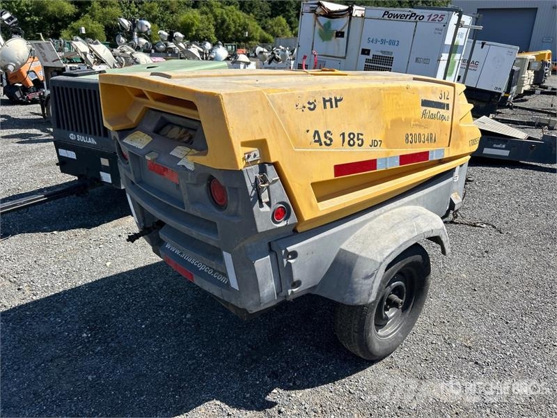 Atlas Copco 185 cfm Mobile Air Compressor Compresoare