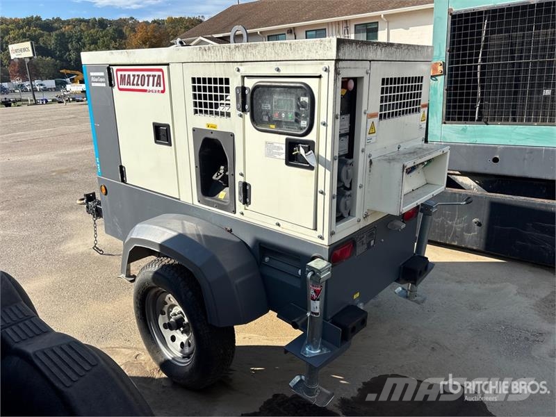 Atlas Copco QAS 25 ID FT4 20 kW Mobile Generator Set Dīzeļģeneratori
