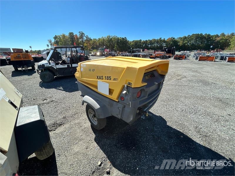 Atlas Copco XAS 185 185 cfm Mobile Air Compressor Compresores