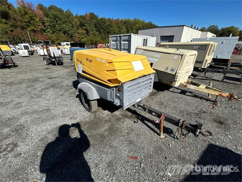 Atlas Copco XAS 185 185 cfm Mobile Air Compressor Compresores