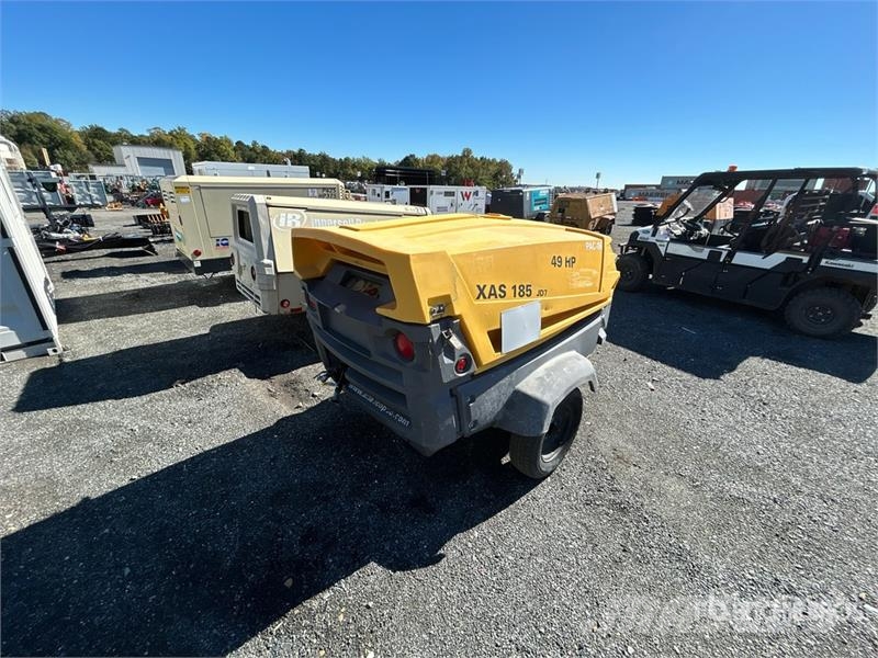 Atlas Copco XAS 185 185 cfm Mobile Air Compressor Compresores