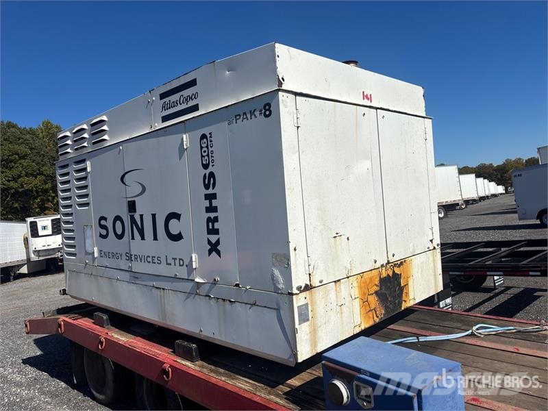 Atlas Copco XRHS506CD Skid-Mounted Air Compressor Compressors
