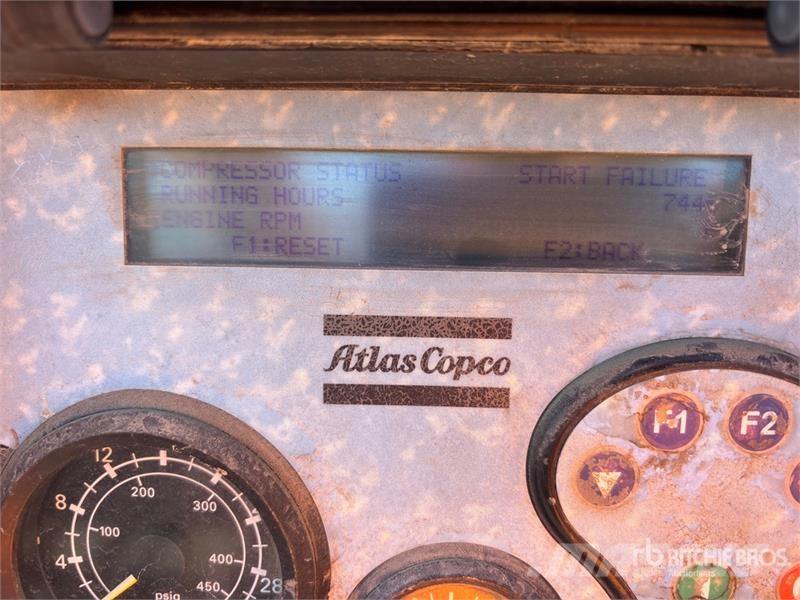 Atlas Copco XRHS506CD Skid-Mounted Air Compressor Compressors