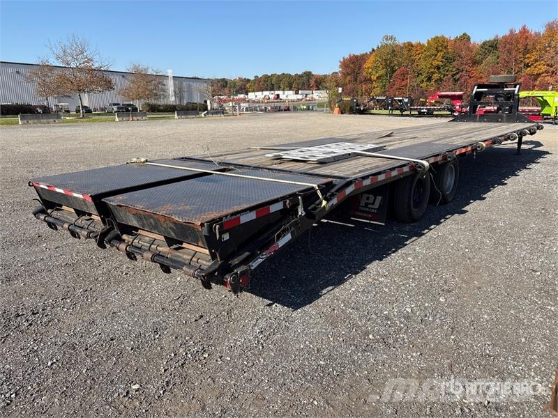 Baku 36 ft T/A Gooseneck Flatbed Trailer مقطوروات مسطحة/مفصلية الجوانب