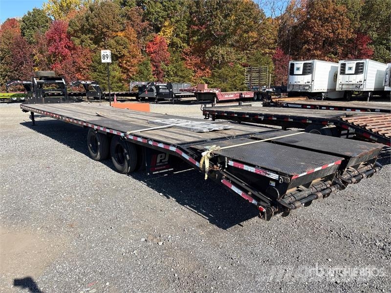Baku 36 ft T/A Gooseneck Flatbed Trailer مقطوروات مسطحة/مفصلية الجوانب