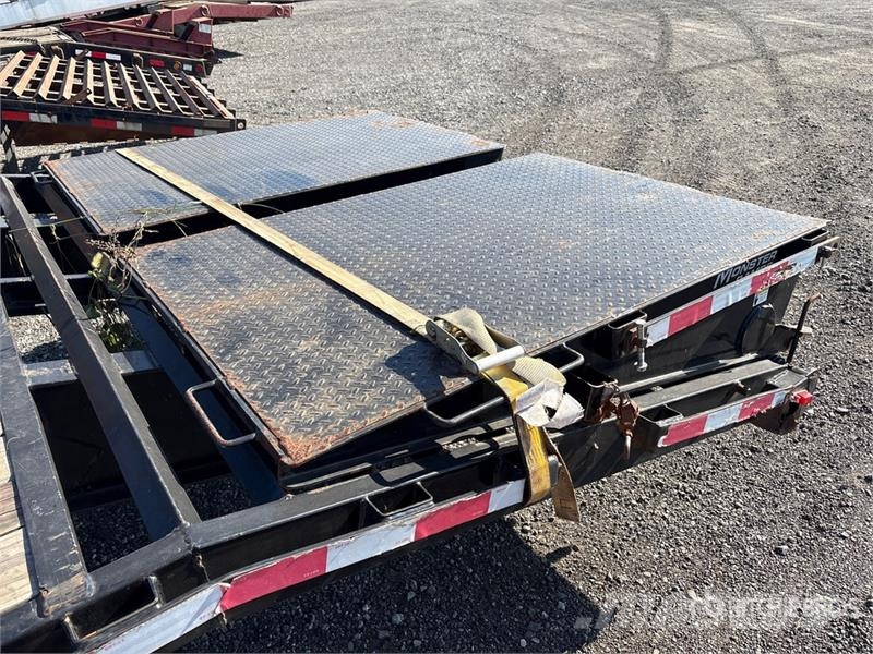 Baku 36 ft T/A Gooseneck Flatbed Trailer مقطوروات مسطحة/مفصلية الجوانب