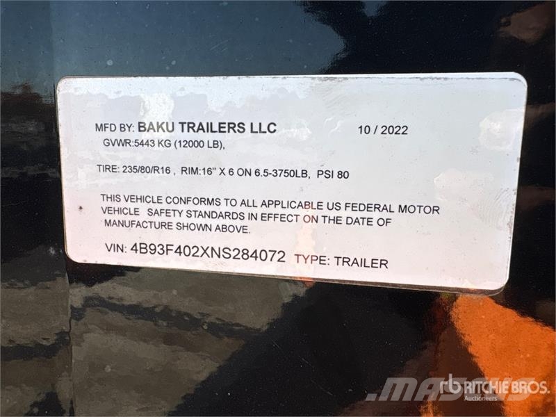 Baku 36 ft T/A Gooseneck Flatbed Trailer مقطوروات مسطحة/مفصلية الجوانب