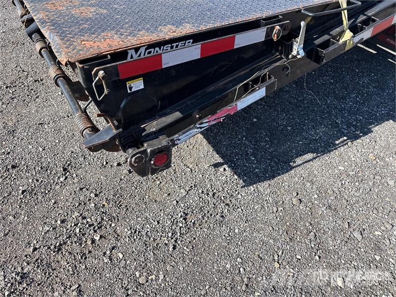 Baku 36 ft T/A Gooseneck Flatbed Trailer مقطوروات مسطحة/مفصلية الجوانب