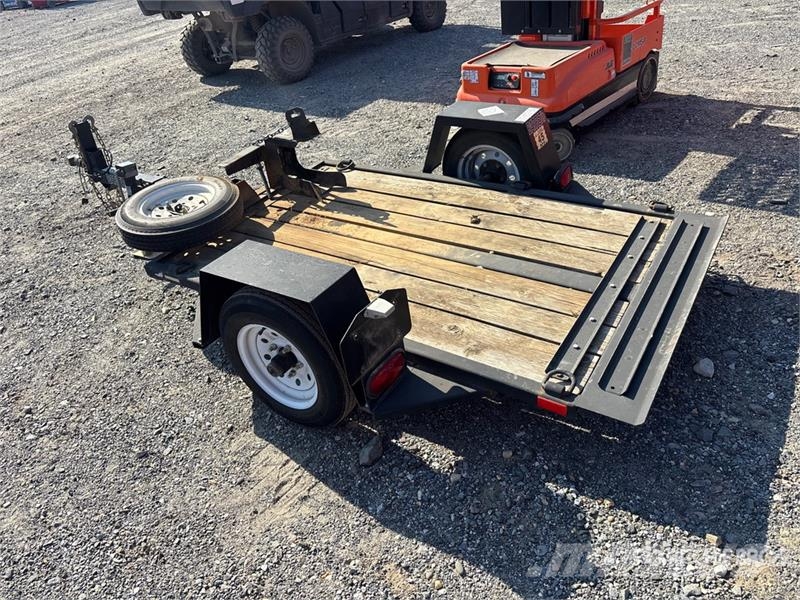 Barreto 8 ft S/A Tilt Deck Trailer Zemie treileri