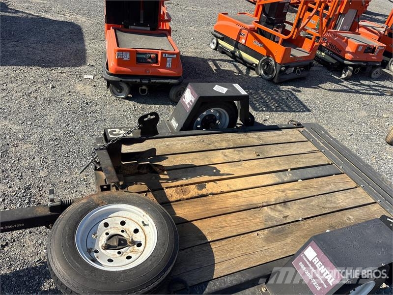 Barreto 8 ft S/A Tilt Deck Trailer Zemie treileri
