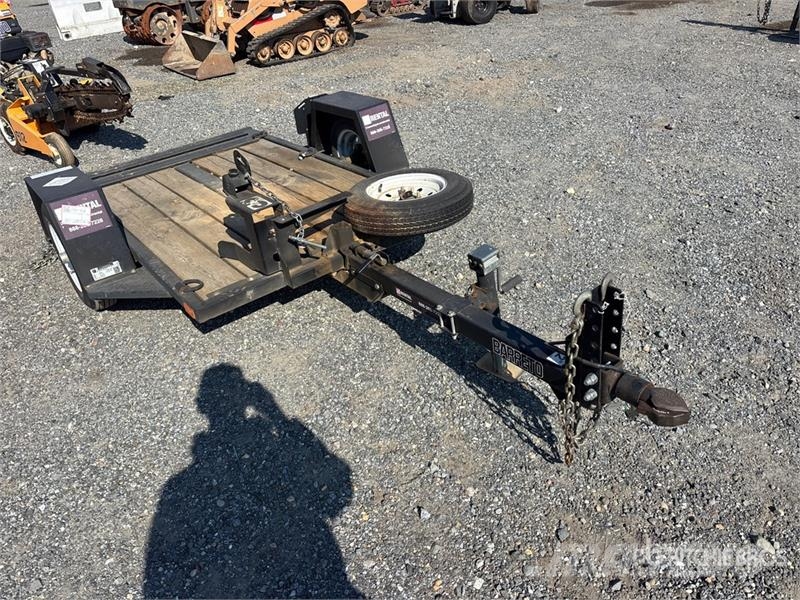 Barreto 8 ft S/A Tilt Deck Trailer Zemie treileri