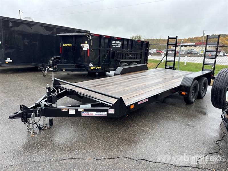 Barrett 5000 lb 18 ft T/A Equipment Trailer Prikolice za prevoz vozil