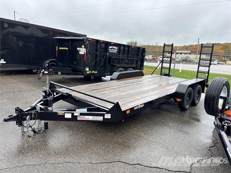 Barrett 5000 lb 18 ft T/A Equipment Trailer Prikolice za prevoz vozil