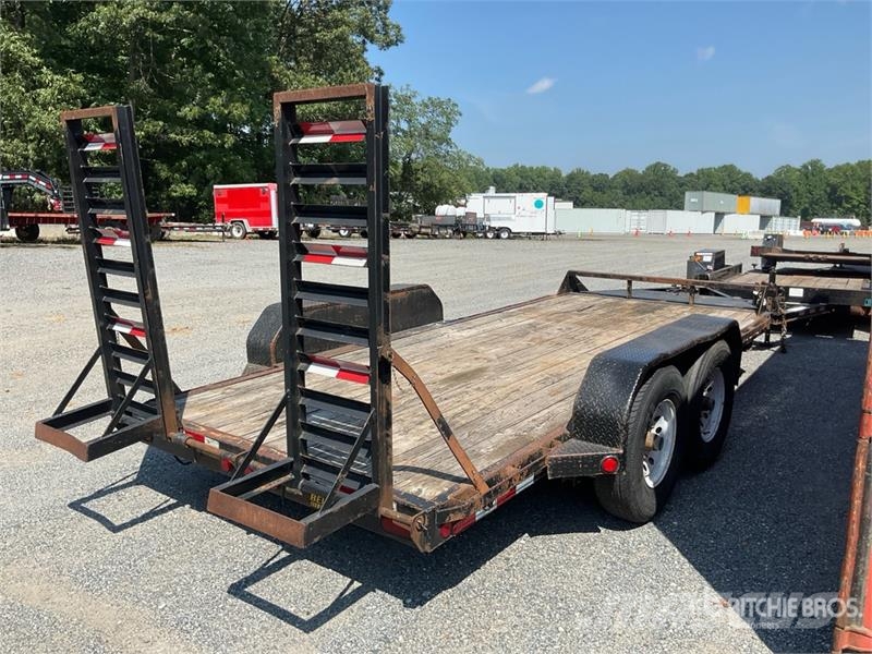 Belmont SS1016-12 16 ft T/A Equipment Trailer Prikolice za prevoz vozil