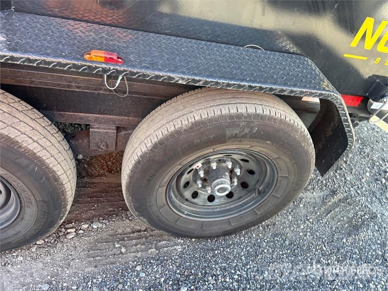 Big Tex 14LX-12C4A-BK 14 ft T/A Dump Utility Trailer Bañeras