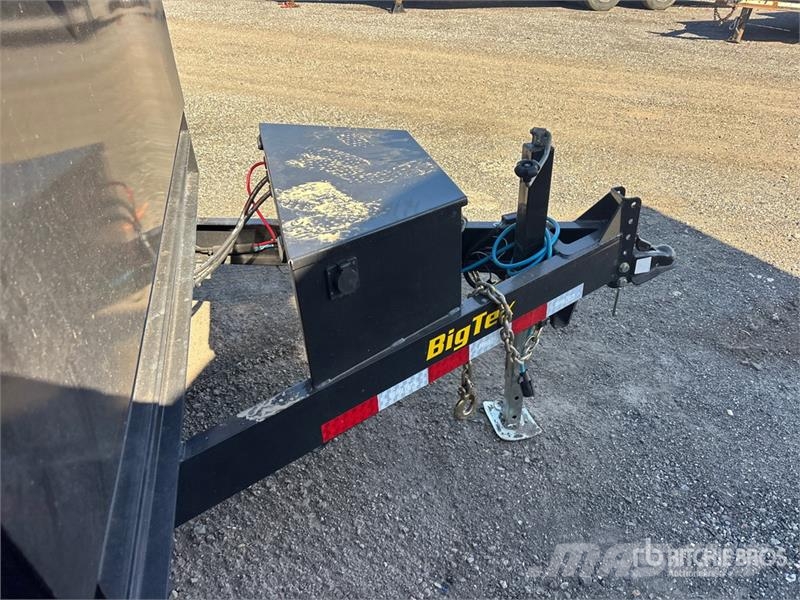 Big Tex 14LX-12C4A-BK 14 ft T/A Dump Utility Trailer Bañeras