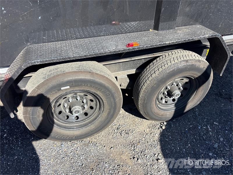 Big Tex 14LX-12C4A-BK 14 ft T/A Dump Utility Trailer Bañeras