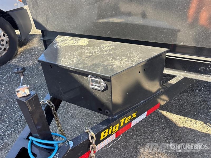 Big Tex 14LX-12C4A-BK 14 ft T/A Dump Utility Trailer Bañeras