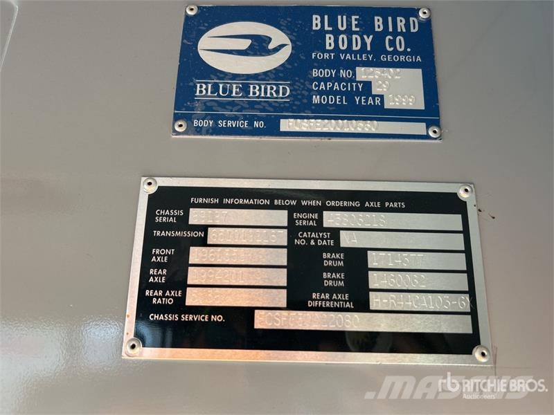 Blue Bird 4x2 29-Seat Transit Bus Minibusse