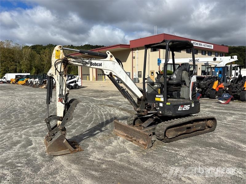 Bobcat E26 Minigravemaskiner