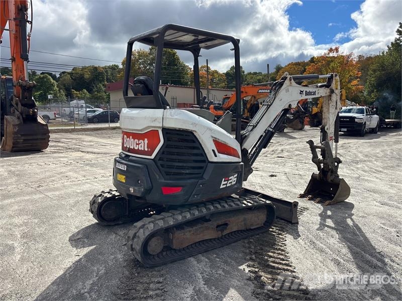 Bobcat E26 Minigravemaskiner