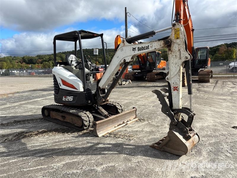 Bobcat E26 Minigravemaskiner
