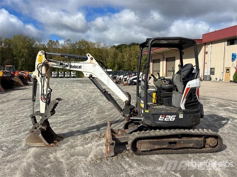 Bobcat E26 Minigravemaskiner
