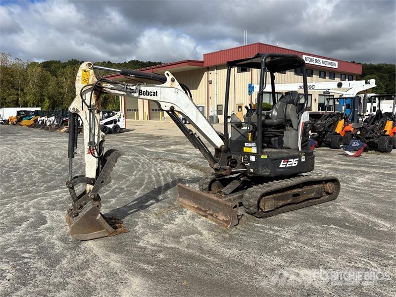 Bobcat E26 Minigravemaskiner