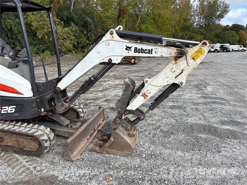 Bobcat E26 Minigravemaskiner
