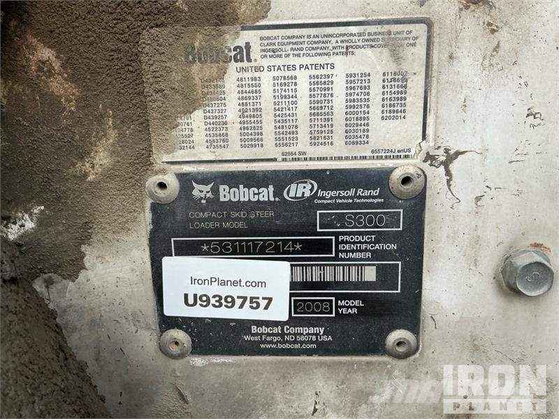 Bobcat S300 Skid steer loaders