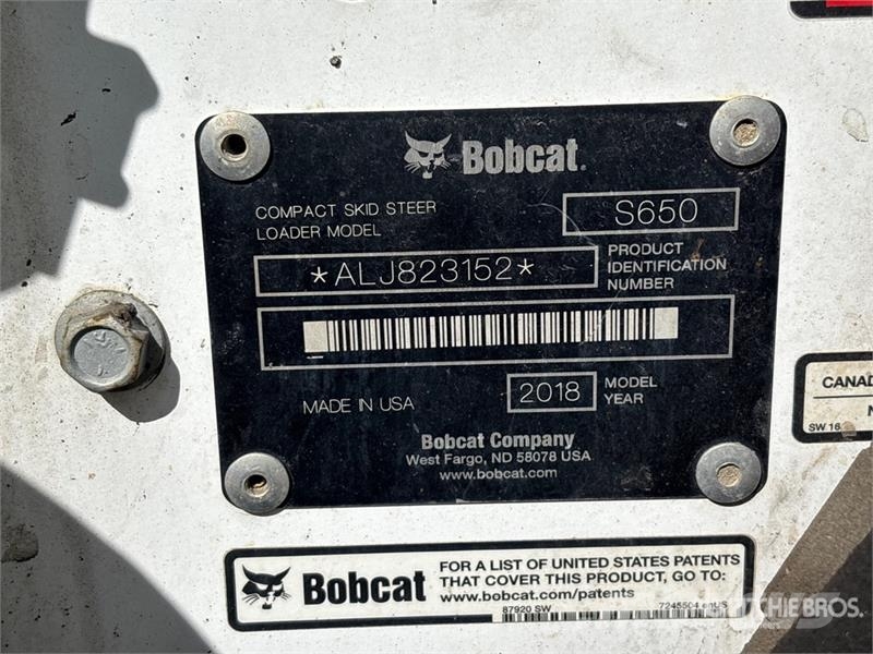 Bobcat S650 Kompaktrakodók