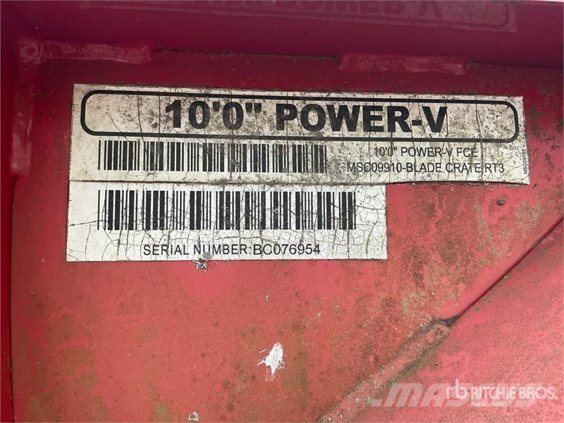 Boss 10 ft Power-V Snow Plow Lumesahad