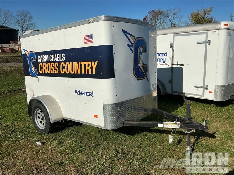 Bravo WX58SA 8 ft S/A Enclosed Trailer مقطورات ذات هيكل صندوقي