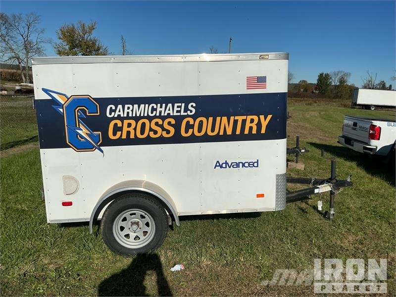 Bravo WX58SA 8 ft S/A Enclosed Trailer مقطورات ذات هيكل صندوقي
