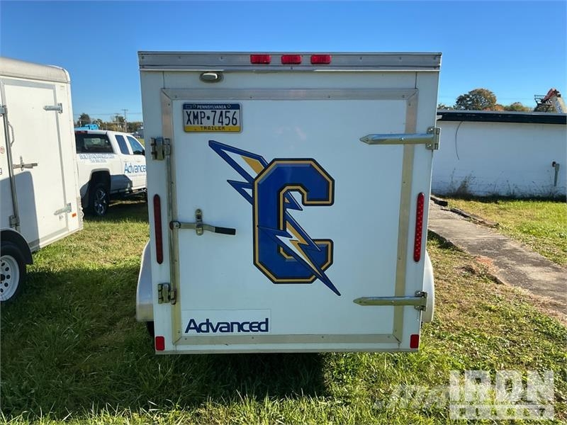 Bravo WX58SA 8 ft S/A Enclosed Trailer مقطورات ذات هيكل صندوقي