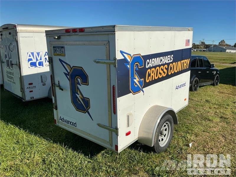 Bravo WX58SA 8 ft S/A Enclosed Trailer مقطورات ذات هيكل صندوقي