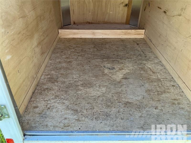 Bravo WX58SA 8 ft S/A Enclosed Trailer مقطورات ذات هيكل صندوقي