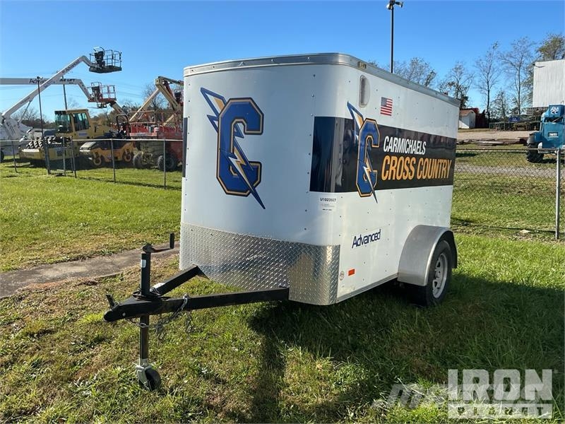 Bravo WX58SA 8 ft S/A Enclosed Trailer مقطورات ذات هيكل صندوقي