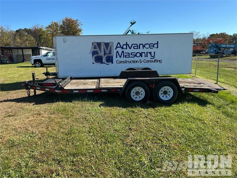 BWise 18 ft T/A Tilt Deck Trailer Reboques carga baixa