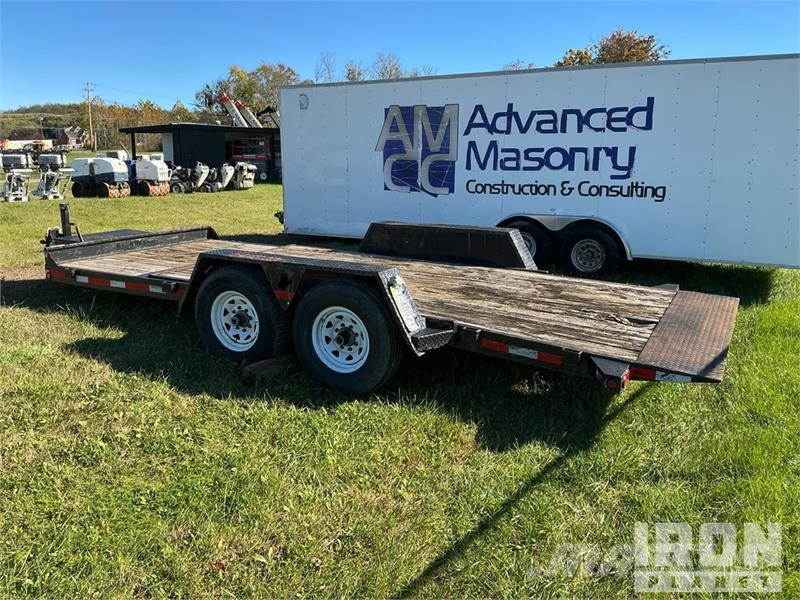 BWise 18 ft T/A Tilt Deck Trailer Reboques carga baixa