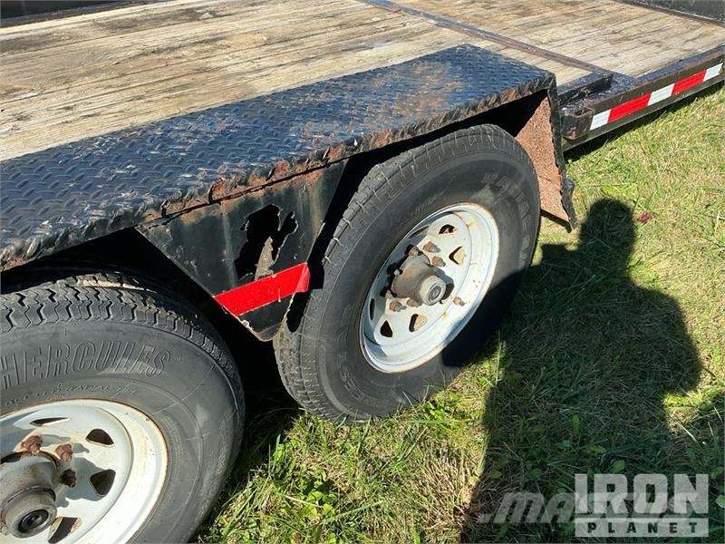 BWise 18 ft T/A Tilt Deck Trailer Reboques carga baixa