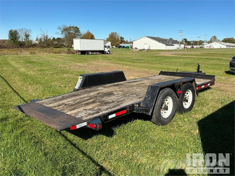 BWise 18 ft T/A Tilt Deck Trailer Reboques carga baixa
