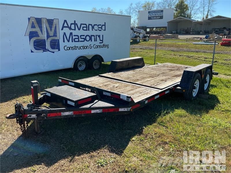 BWise 18 ft T/A Tilt Deck Trailer Reboques carga baixa