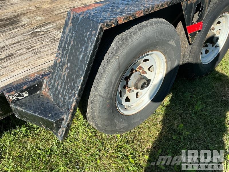 BWise 18 ft T/A Tilt Deck Trailer Reboques carga baixa