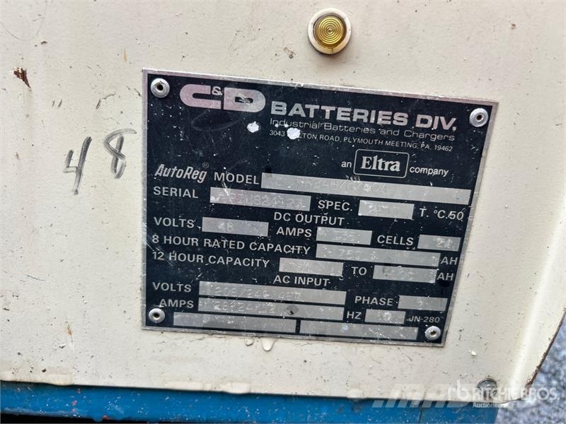C&D FR24H/K750A Battery Charger Laadijad