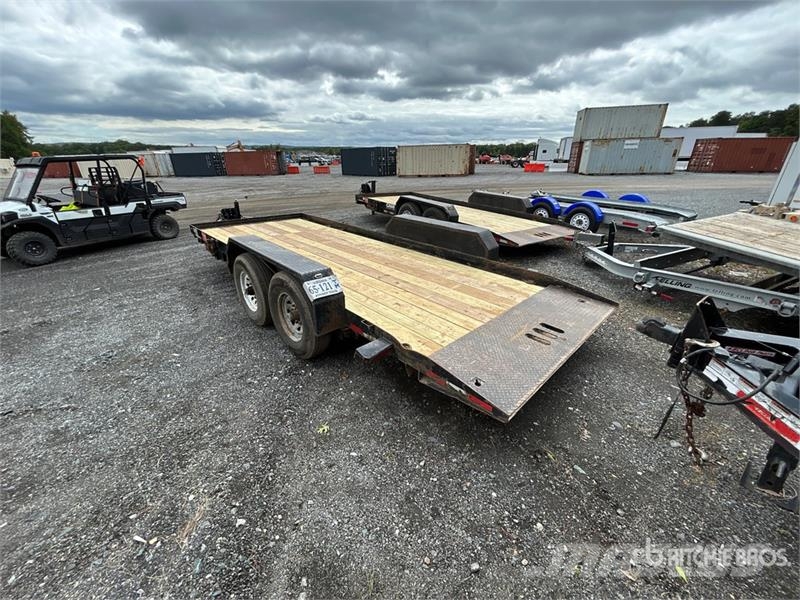 Cam Superline 18 ft T/A Tilt Deck Trailer Niski utovarivači