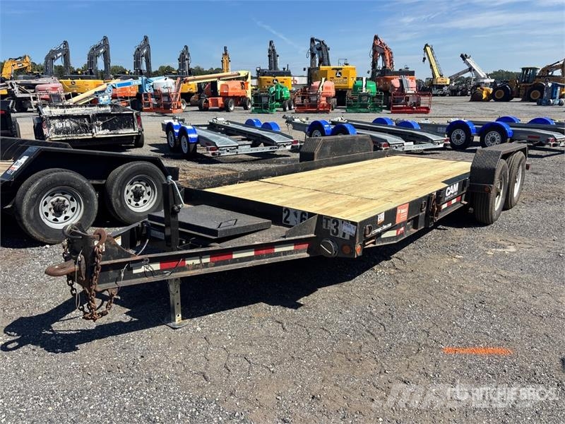 Cam Superline 19 ft T/A Tilt Deck Trailer Низкорамные прицепы