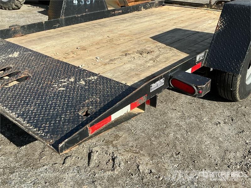 Cam Superline 3CAM612TT 12 ft S/A Tilt Deck Trailer 로우 로더